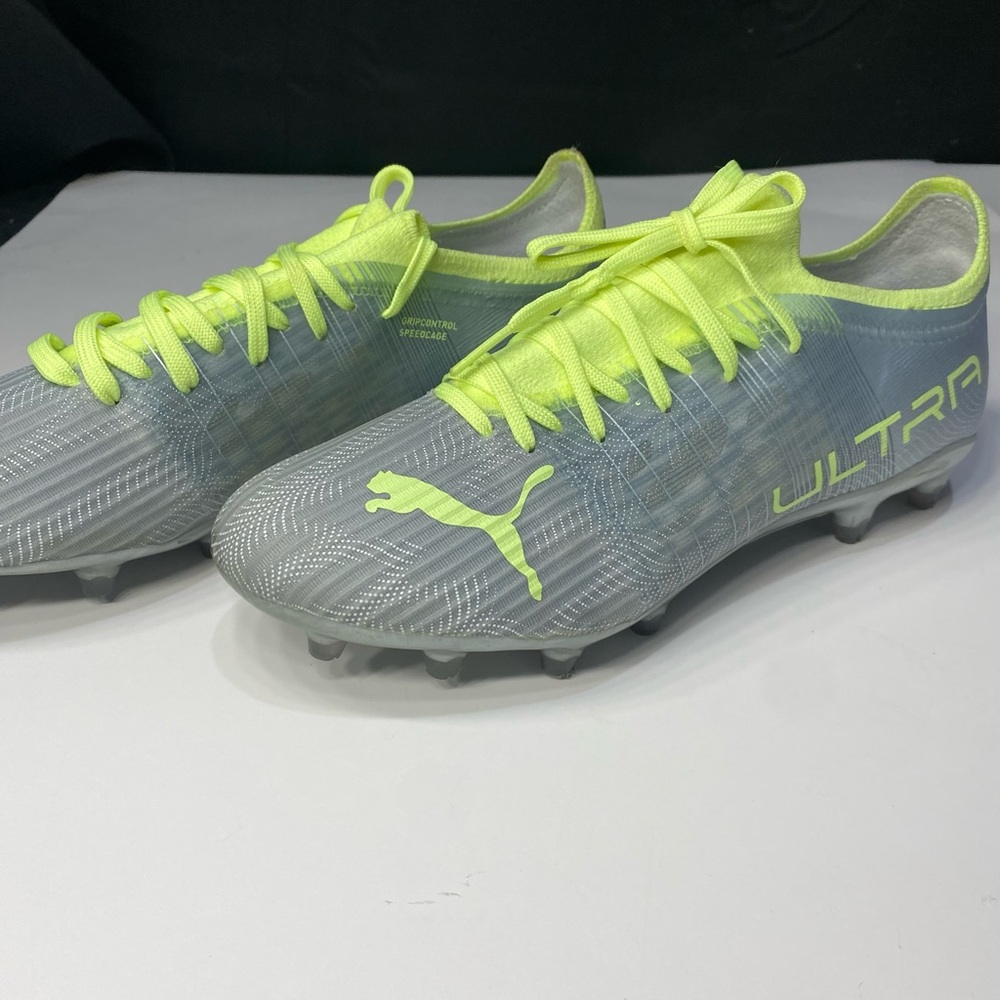 Puma Women's Ultra 1.4 FG/AG Soccer Cleats 106723-01 Diamond Silver Size 8